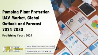 Pumping Plant Protection UAV Market, Global Outlook and Forecast 2024-2030