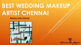 BEST WEDDING MAKEUP ARTIST CHENNAI- SAMANTHAJAGAN