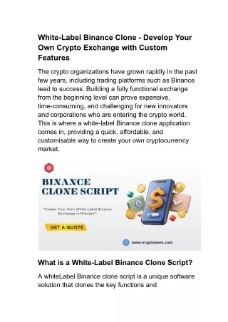 white label clone script