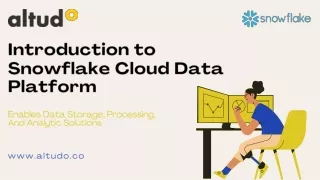 Introduction to Snowflake Cloud Data Platform