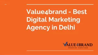 Value4Brand - Digital Marketing Service in Delhi
