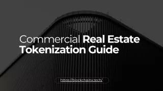 Commercial Real Estate Tokenization