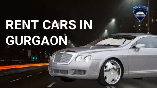 Rent Car Gurgaon