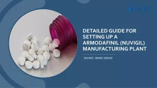 Capital Costs Involved in Setting Up a Armodafinil (Nuvigil) Manufacturing Plant