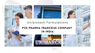 PCD Pharma Franchise Company - Unibiotech Formulations