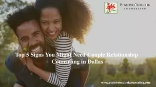 Couple Relationship Counseling in Dallas