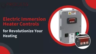 Electric Immersion Heater Controls for Revolutionize Your Heating