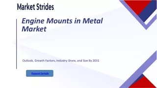 Engine Mounts in Metal Market