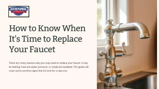 How to Know When It's Time to Replace Your Faucet