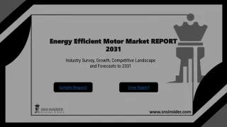 Energy Efficient Motor Market