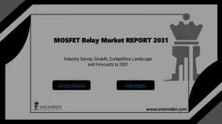 MOSFET Relay Market