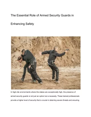 The Essential Role of Armed Security Guards in Enhancing Safety (1)