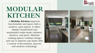 Modular Kitchen Design | Regalo Kitchens