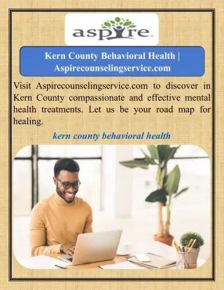 Kern County Behavioral Health   Aspirecounselingservice.com