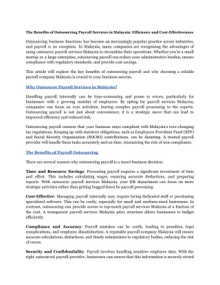 payroll services malaysia price