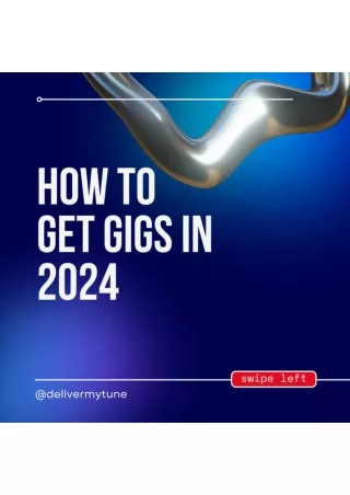 How to get gigs in 2024