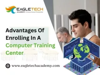 Advantages Of Enrolling In A Computer Training Center