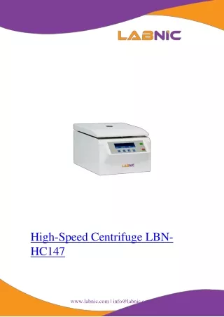 High-Speed-Centrifuge-LBN-HC147