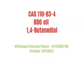 CAS 110-63-4 14-Butanediol BDO 14b Australia Stock 3 days arrive