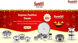 Top-Quality Cookware for Every Kitchen | Shop Sumeet Cookware