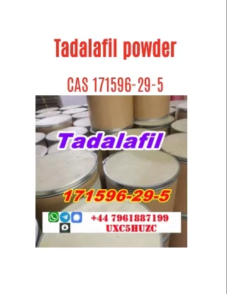 Tadalafil CAS 171596-29-5 provide Sample Fast Safe Delivery