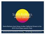 Santa Barbara Auto Group Hosts CLA Launch