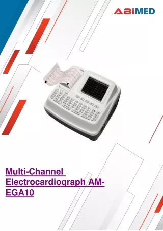 Multi-Channel-Electrocardiograph