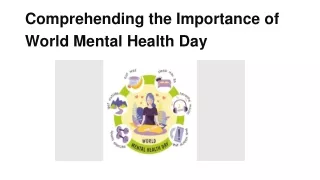 Comprehending the Importance of World Mental Health Day