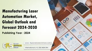Manufacturing Laser Automation Market, Global Outlook and Forecast 2024-2030
