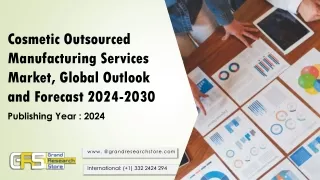 Cosmetic Outsourced Manufacturing Services Market, Global Outlook and Forecast 2024-2030