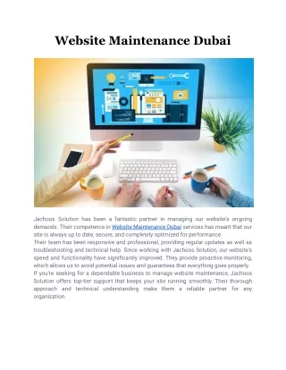 Website Maintenance Dubai (1)