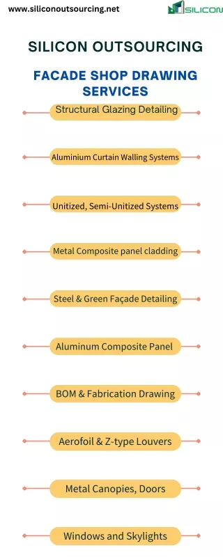 Get Best Facade Shop Drawings Services in San jose, USA
