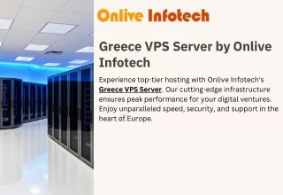 Maximize your project's potential with a Greece VPS Server.