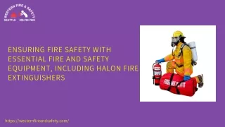 Ensuring Fire Safety with Essential Fire and Safety Equipment