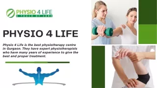 Discover the Best Physiotherapy Centre in Gurgaon for Holistic Recovery