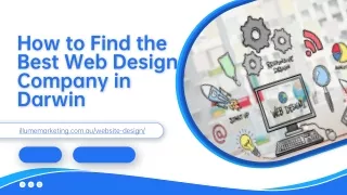 How to Find the Best Web Design Company in Darwin