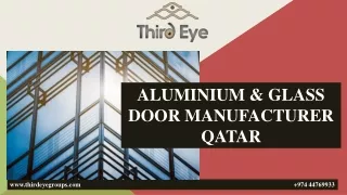 ALUMINIUM & GLASS DOOR MANUFACTURER QATAR (1)