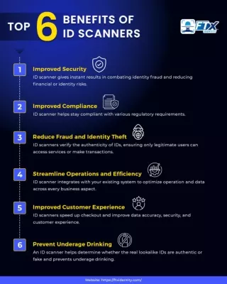 Top 6 Benefits of ID Scanners