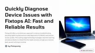 Quickly-Diagnose-Device-Issues-with-Fixtops-AI-Fast-and-Reliable-Results