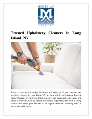 Trusted Upholstery Cleaners in Long Island, NY (1)