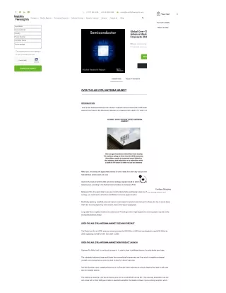 Over The Air (OTA) Antenna Market