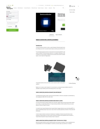 Energy Harvesting Controller Market