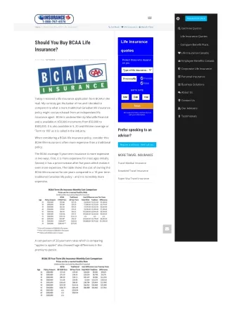 20-Year Term Comparison: IDC's BCAA Evaluation
