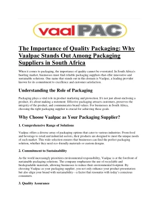polythene bags