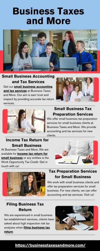 Small Business Accounting and Tax Services