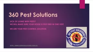 360 Pest Solutions PDF