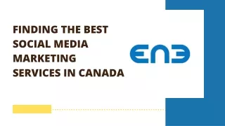 Finding The Best Social Media Marketing Services In Canada