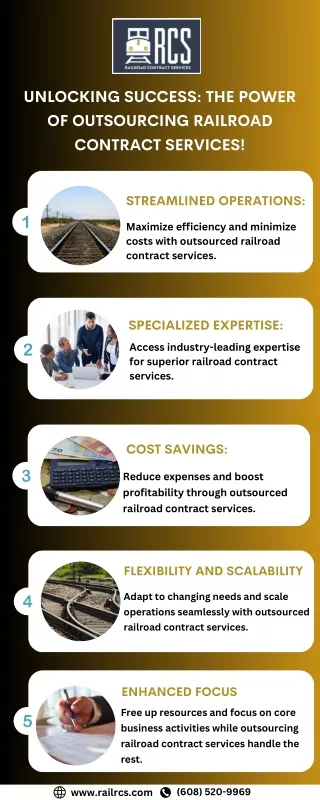 Unlocking Success The Power of Outsourcing Railroad Contract Services!