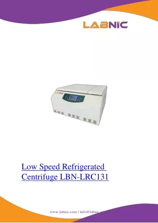 Low-Speed-Refrigerated-Centrifuge-LBN-LRC131