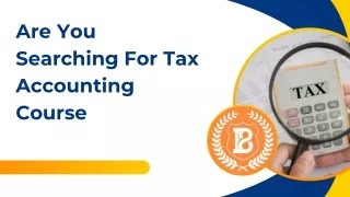 Are You Searching For The Income Tax Preparation Course In Canada